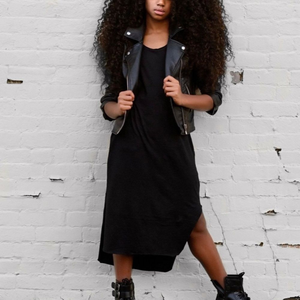 Be Mi Lexi Tank Dress Black 10 NWT‎